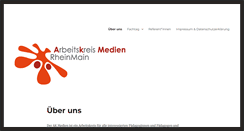 Desktop Screenshot of medien-rheinmain.de