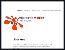 Tablet Screenshot of medien-rheinmain.de